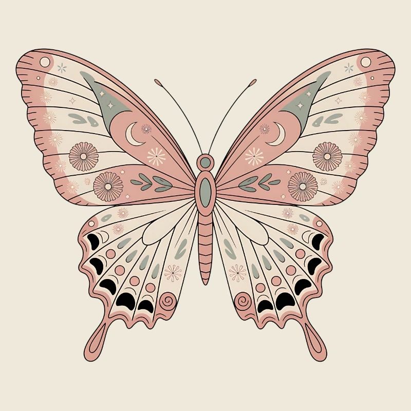 Papillon bohème