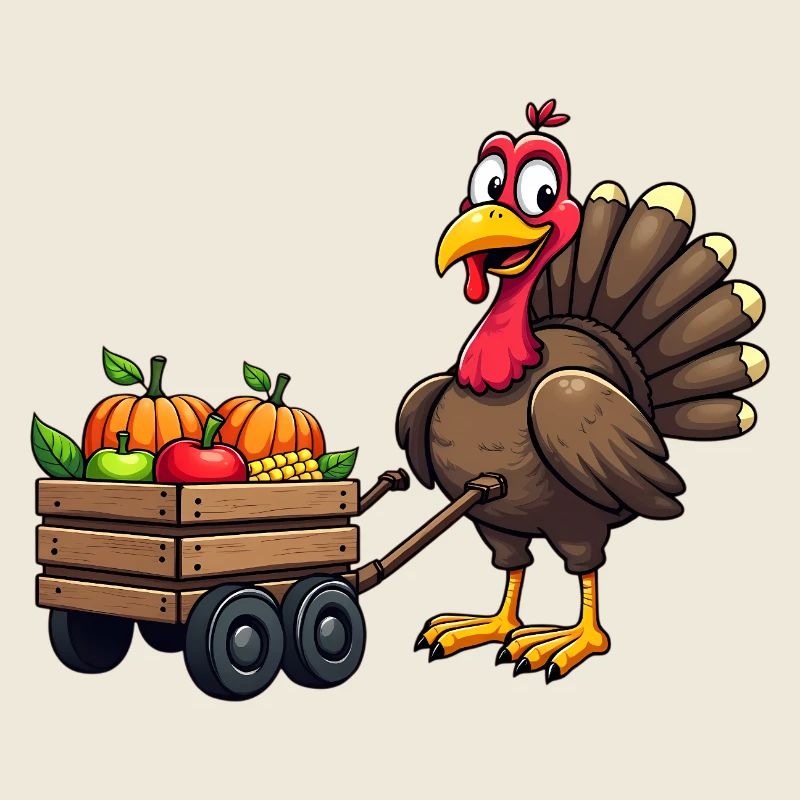 Thanksgiving Drôle Dinde de Thanksgiving