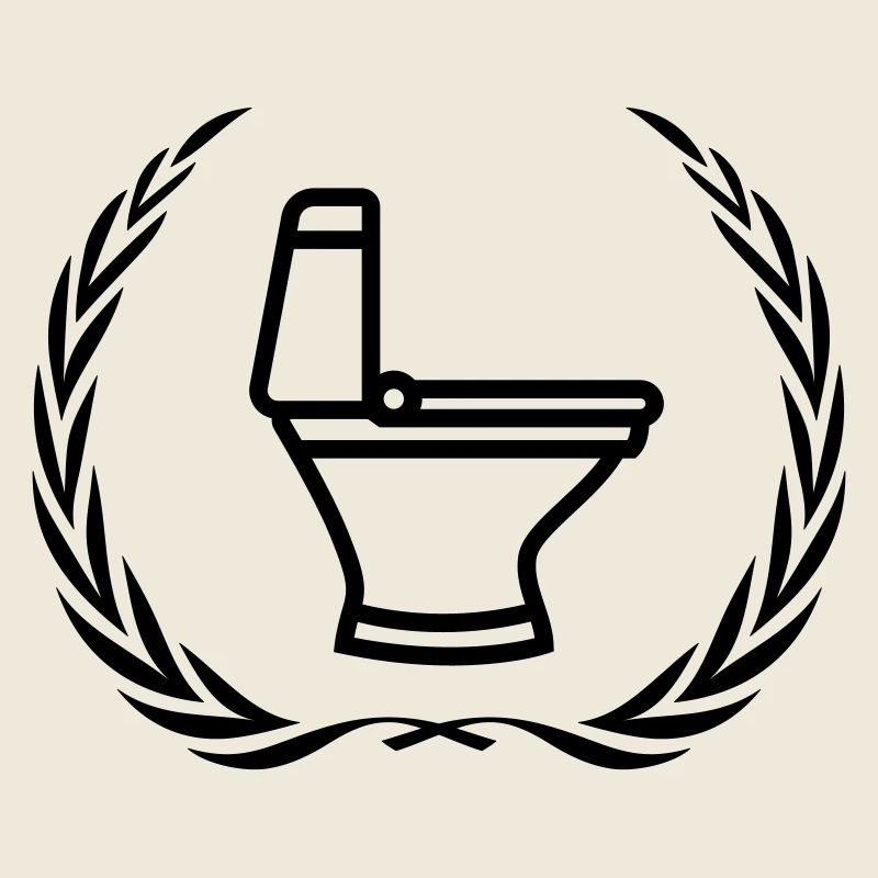 Wc Toilette Kranz