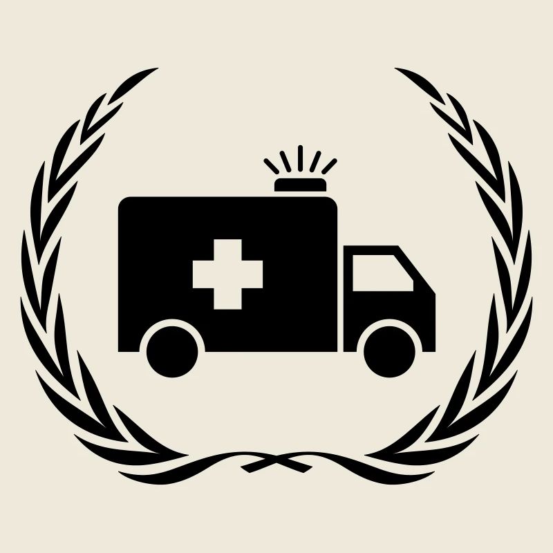 Krankenwagen Ambulance Kranz