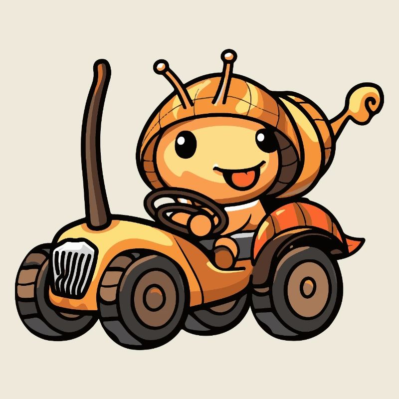 Éleveur de tracteurs à escargots