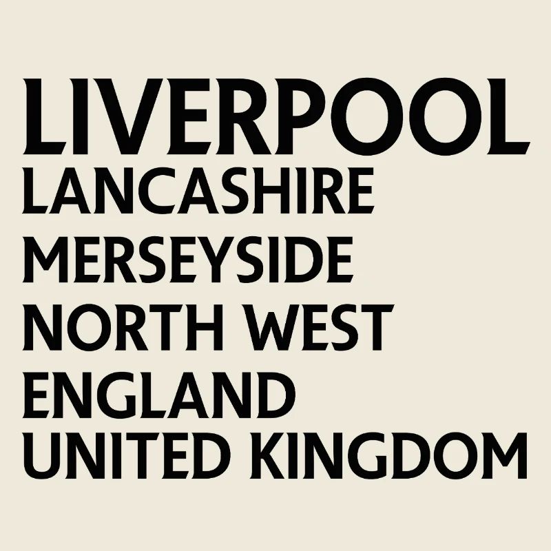 Liverpool – Angleterre Conception des paroles