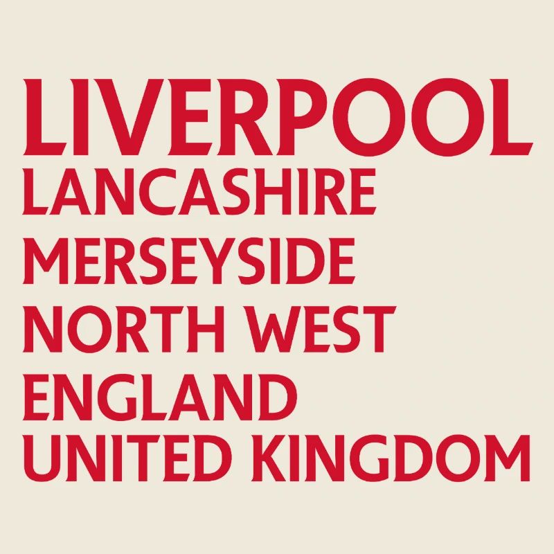 Liverpool – Angleterre Conception des paroles