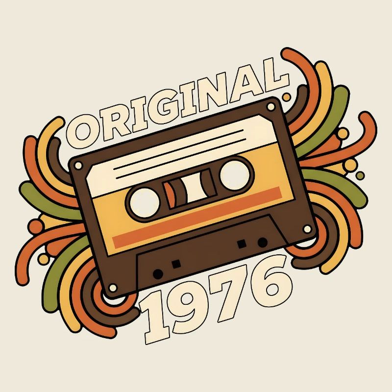 Original 1976 Cassette Retro
