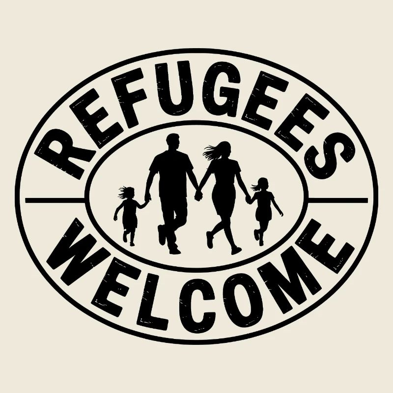 Refugees Welcome - Antifascist Merch