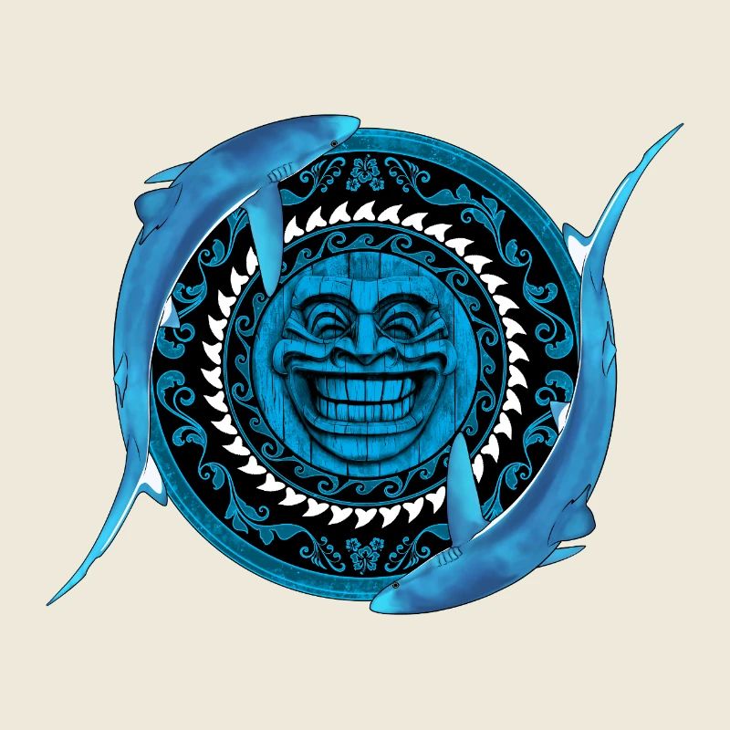Blue Shark Tiki