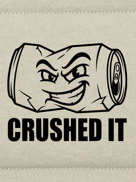 Crushed It - Graffiti Tin
