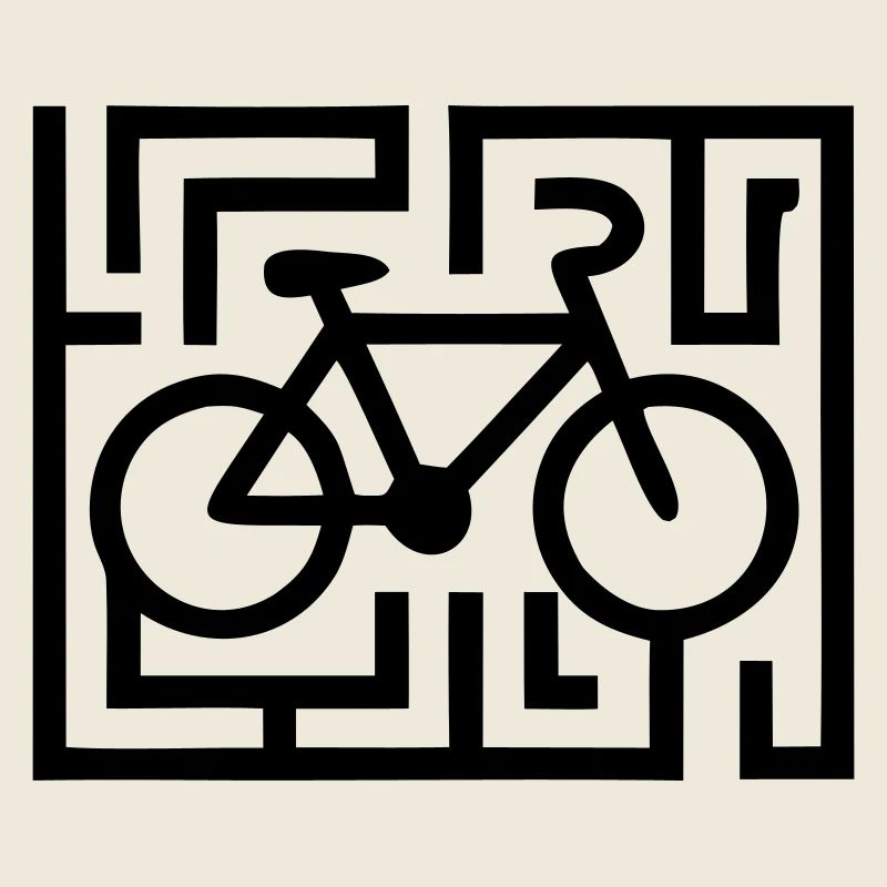 Tricky Bike Maze Puzzles