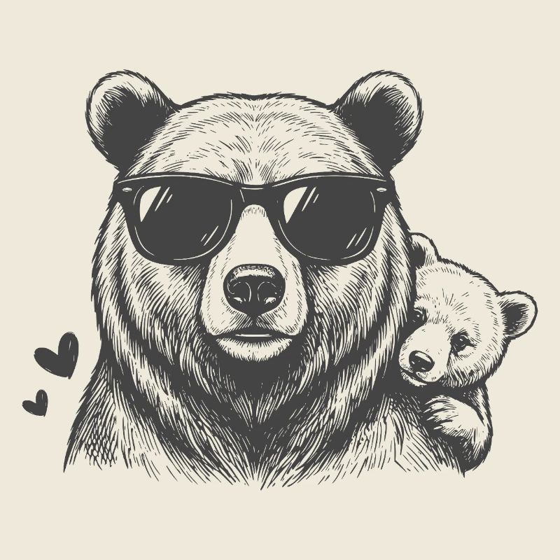 Vater Bär und Kind