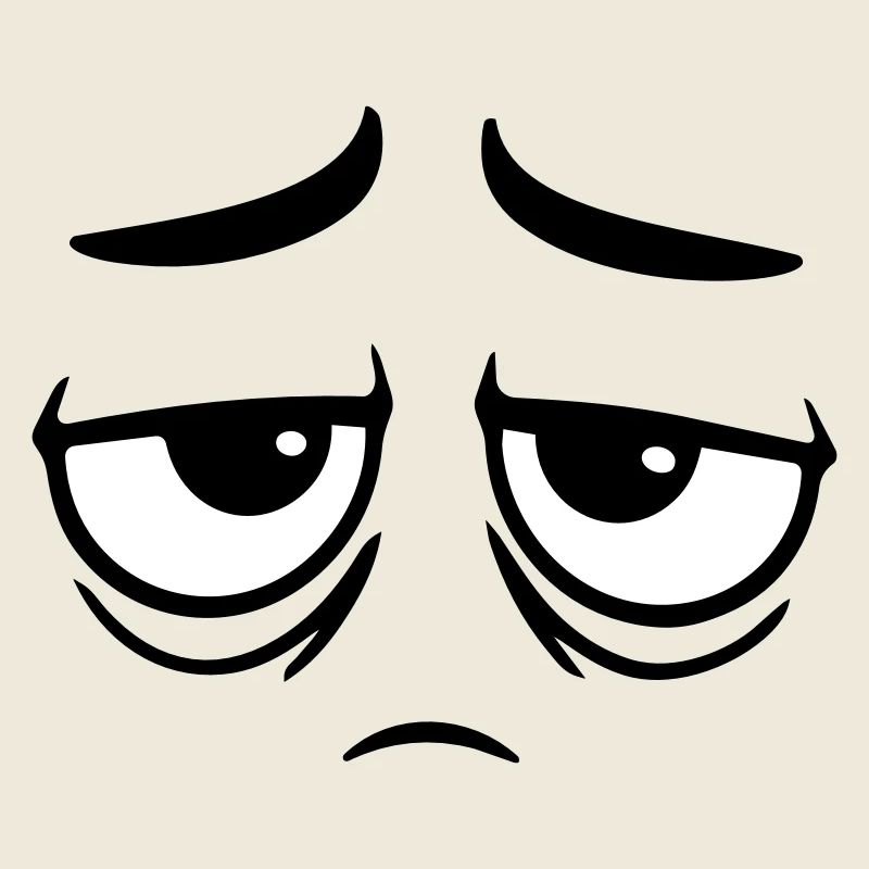 Grumpy sad disappointed face funny