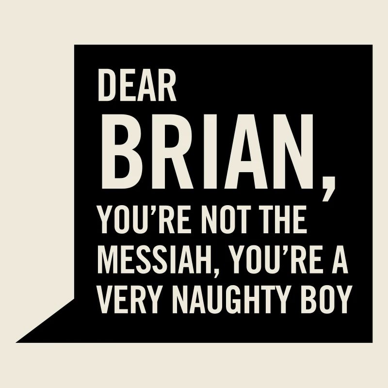 Dear Brian...