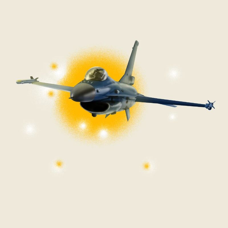 Jet F-16 Fighting Falcon