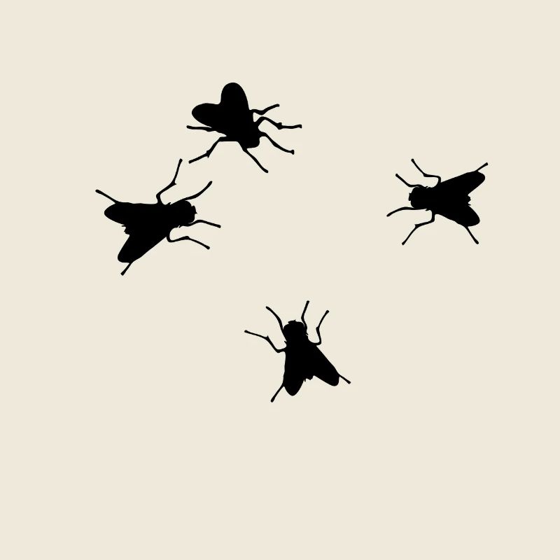 4 Fliegen