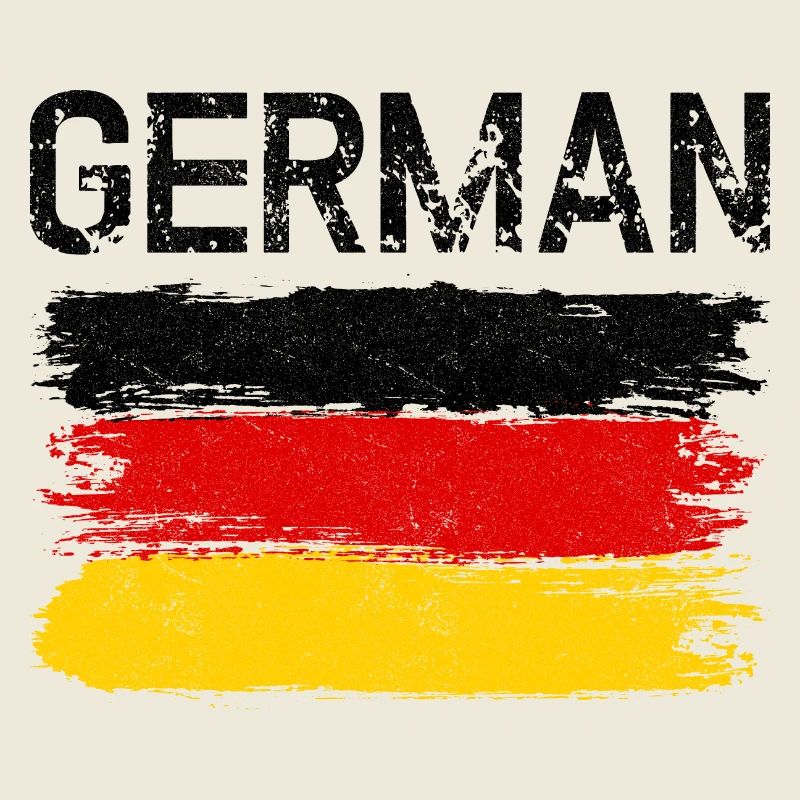 Coup de pinceau du drapeau allemand