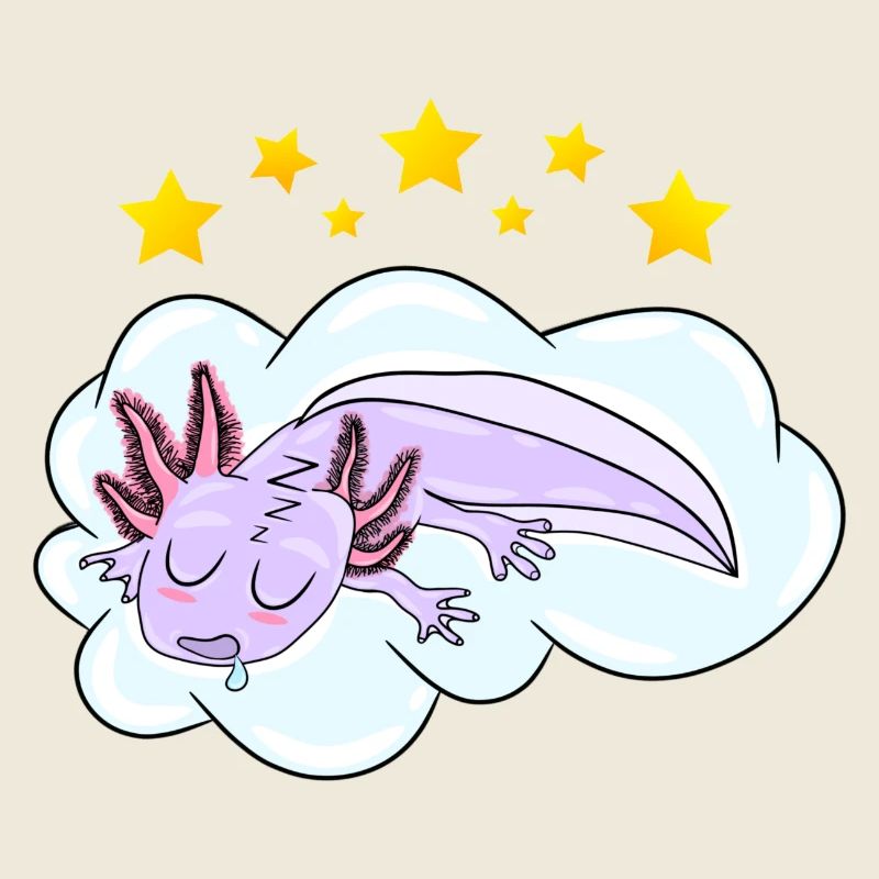 Sleeping Oxolotl