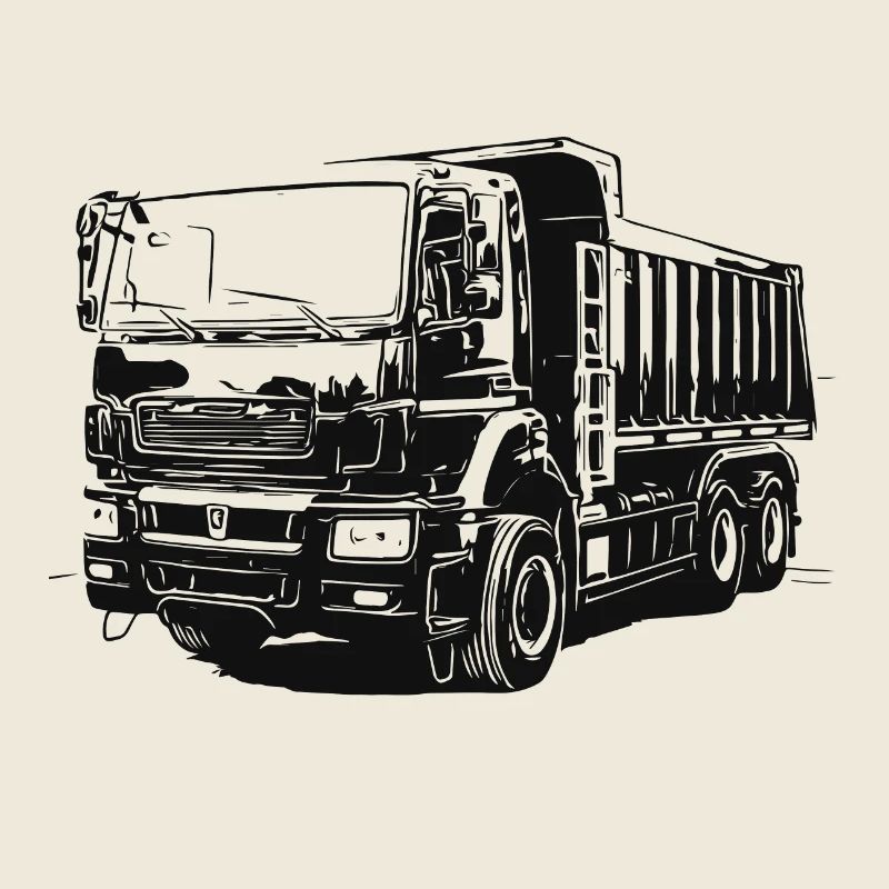 KAMAZ - КАМАЗ tipper