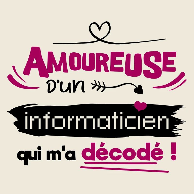 Amoureuse d'un informaticien ! humour geek