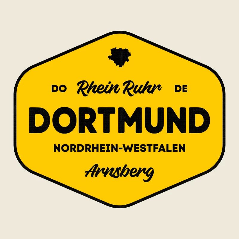 Dortmund YellowBlack City Logo