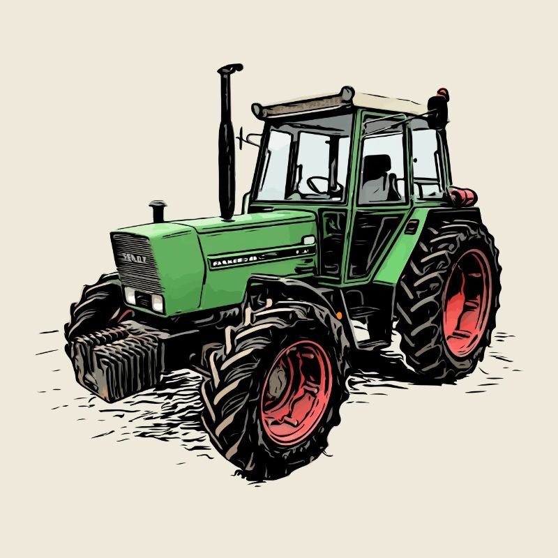 Farmer Tractor