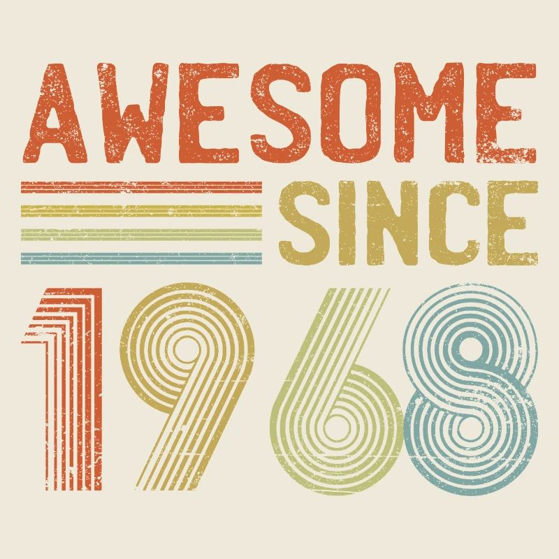 Retro Year 1988 Design for Clothing