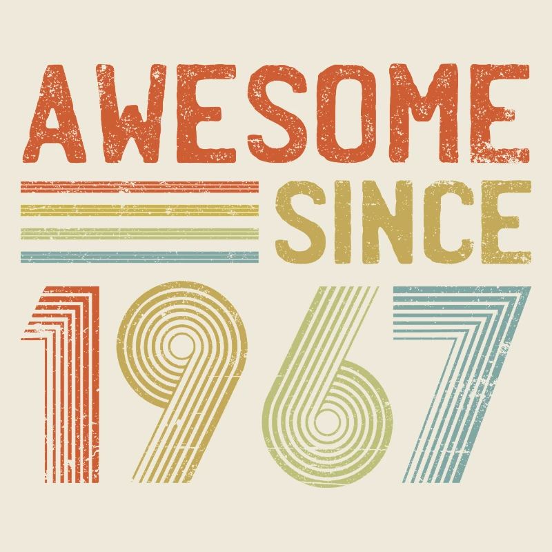 Retro 1967 Celebration Design