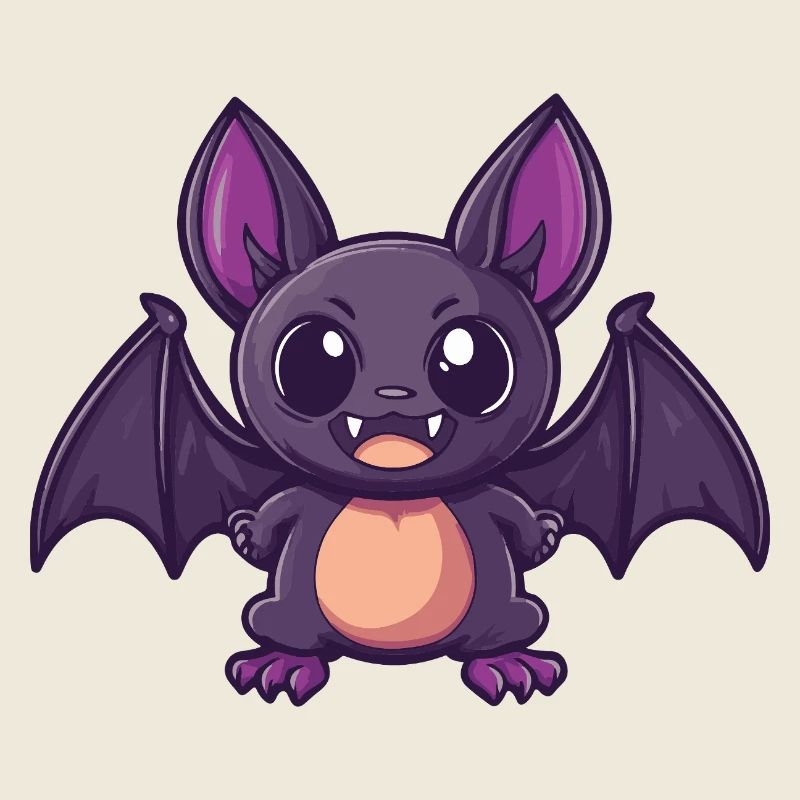 Fledermaus Halloween Lustig Comic