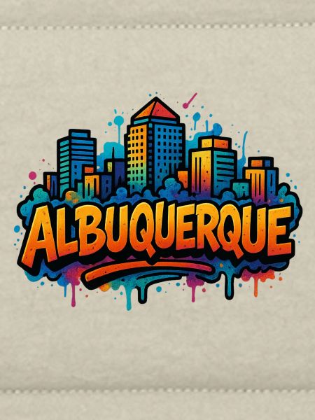 Albuquerque Graffiti Skyline