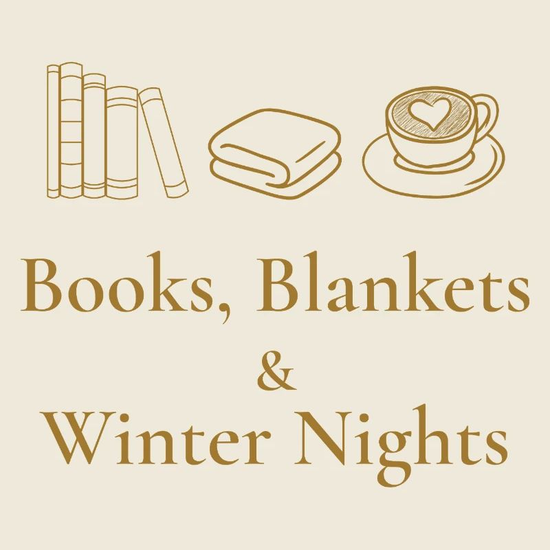 Bücher, Decken & Winternächte – Gemütliche Atmosphäre