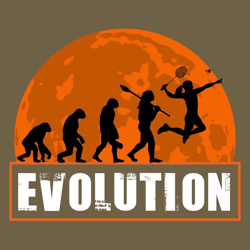 Badminton Evolution Player Smash Schläger Sportkunst
