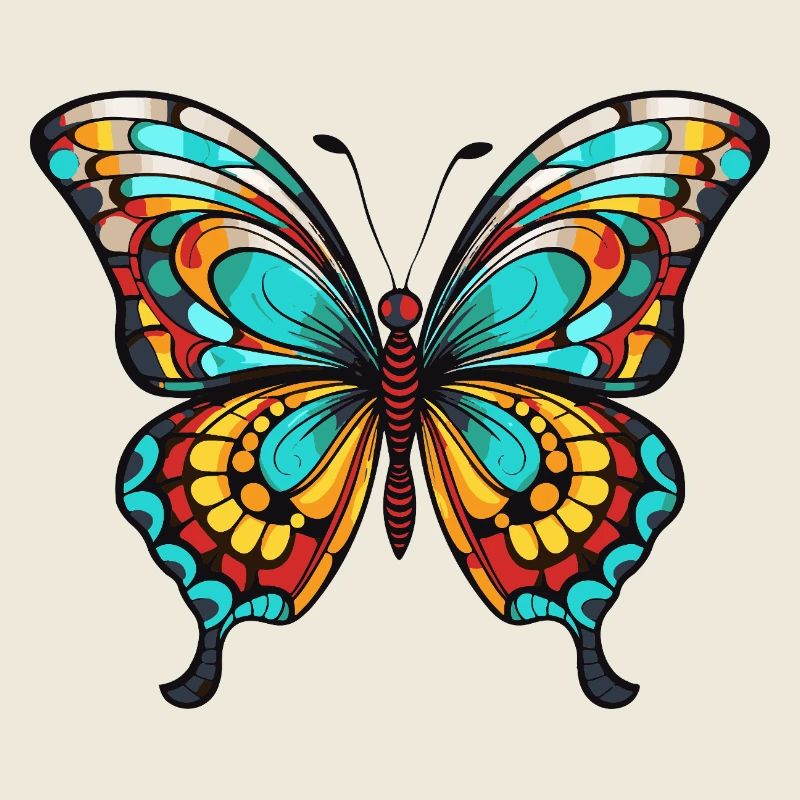 Colorful butterfly