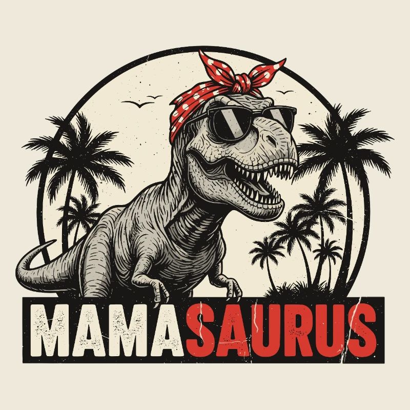 Mamasaurus – Cooles T-Rex Design für Mütter