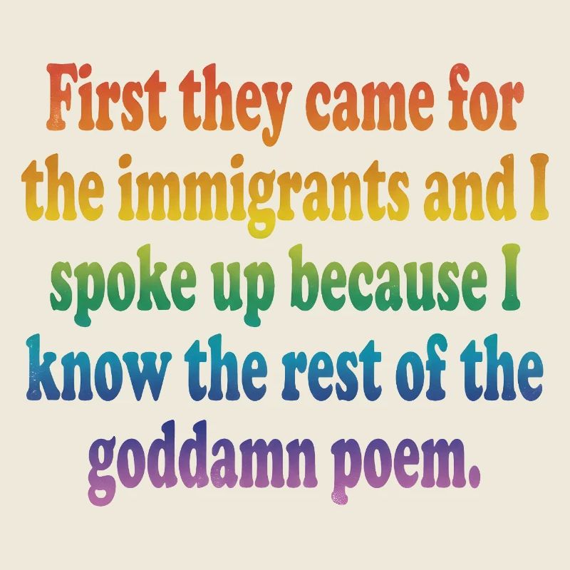 Rainbow Courage Quote Tee