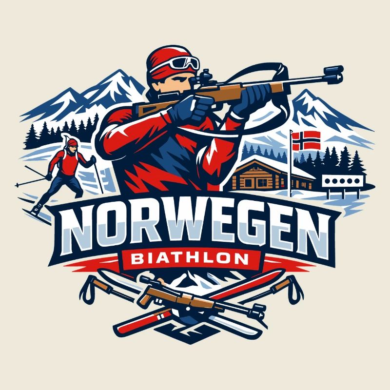 Biathlon Norge Fan de cadeaux Norge