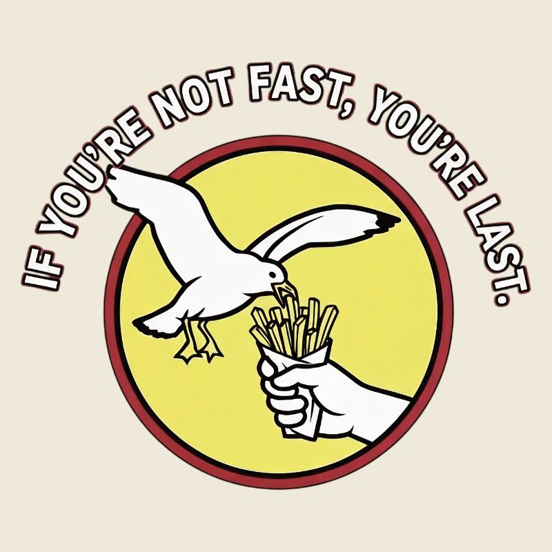 Si ce n’est pas rapide, vous êtes le dernier Mouette Frites