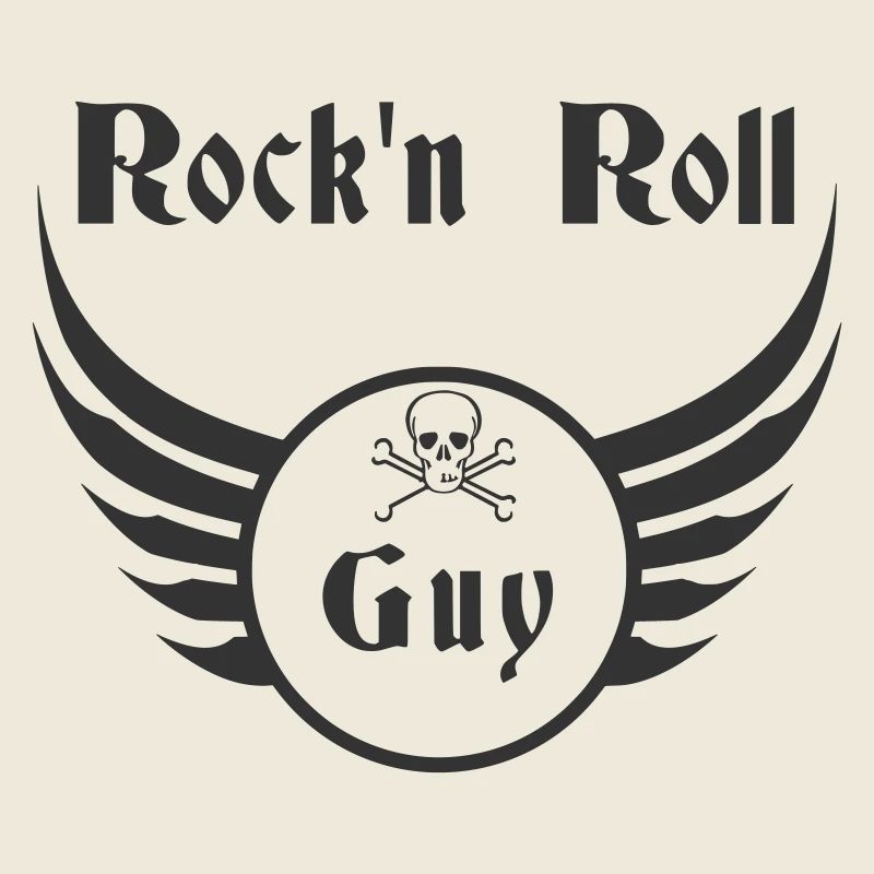 Guy Rock and Roll Ailes de Crâne