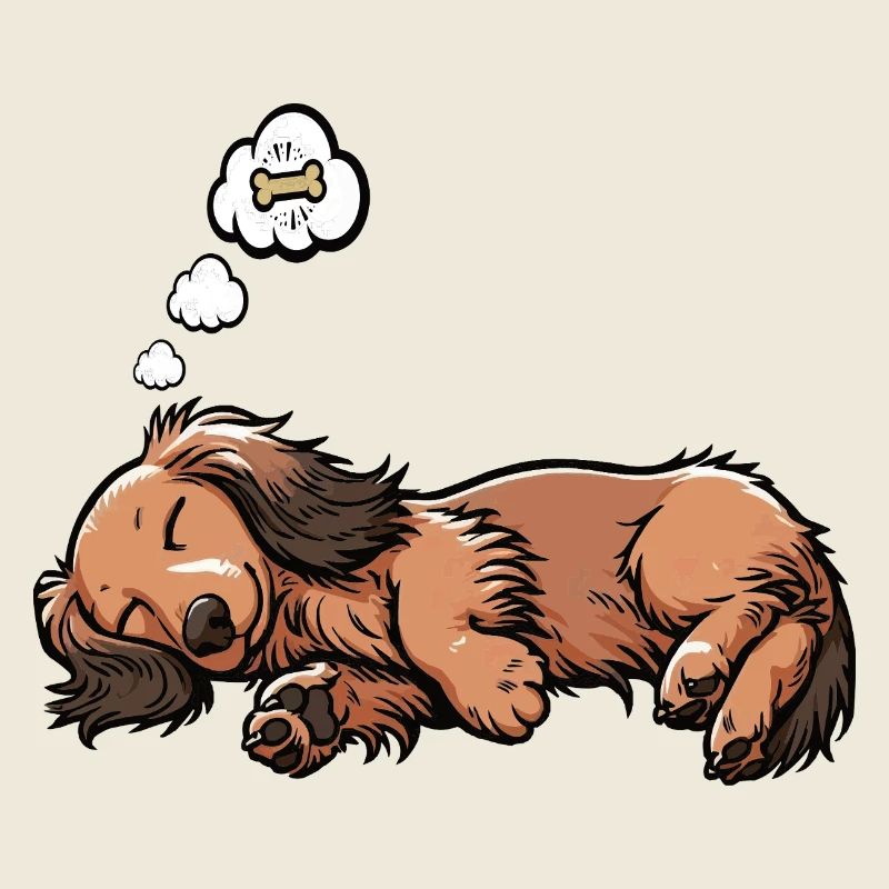 Long-haired Dachshund Dachshund Holder Dachshund Tekkel