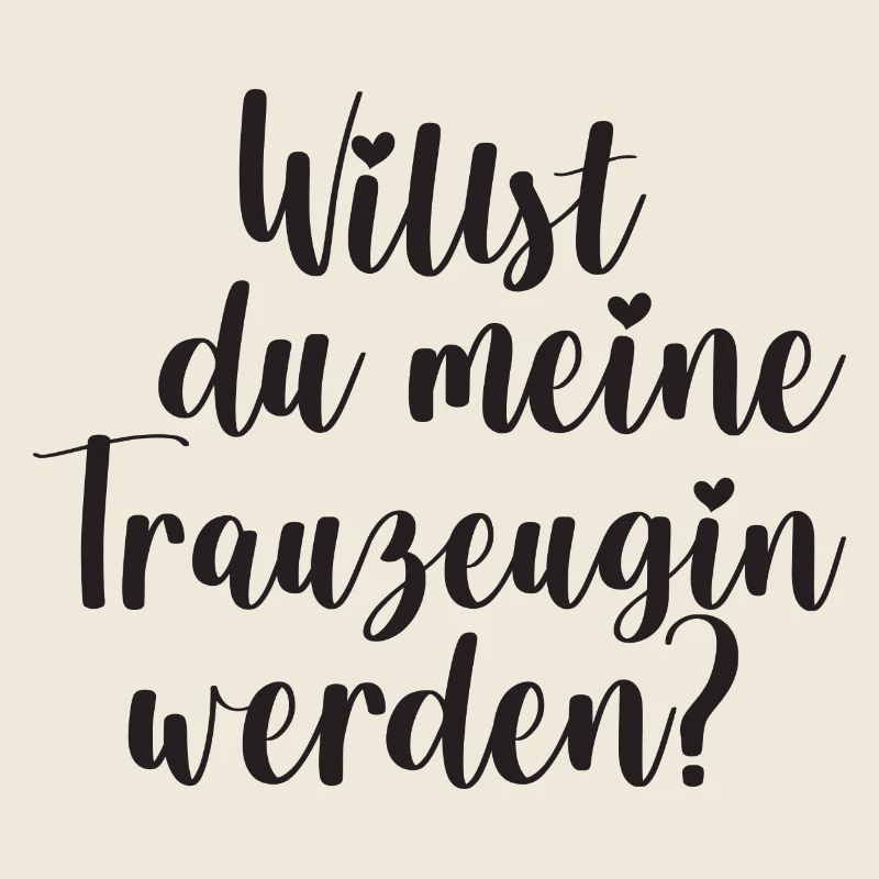 Trauzeugin Frage Hochzeit Geschenk Team Bride
