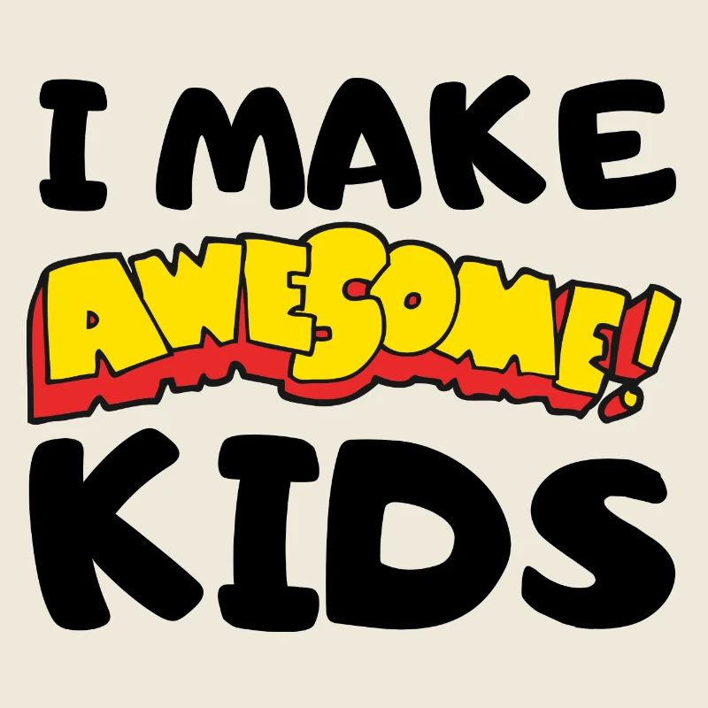 Comic-Ausrufe Awesome Schriftzug