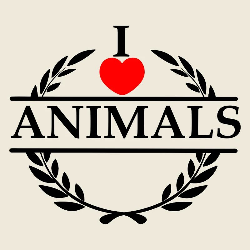 Lorbeerkranz Ich liebe TIERE
