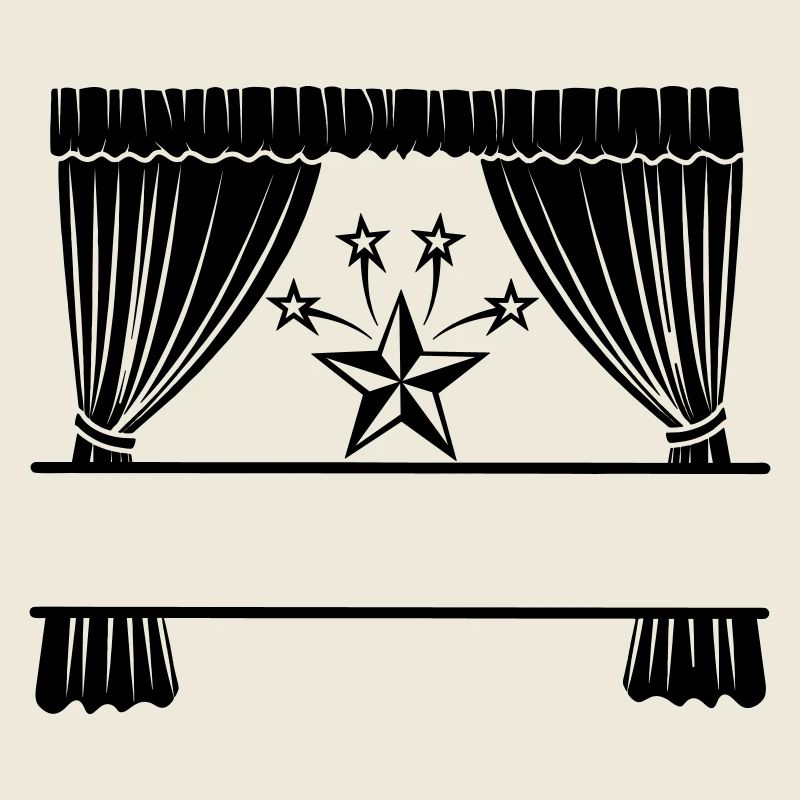 Rideaux Je suis une star