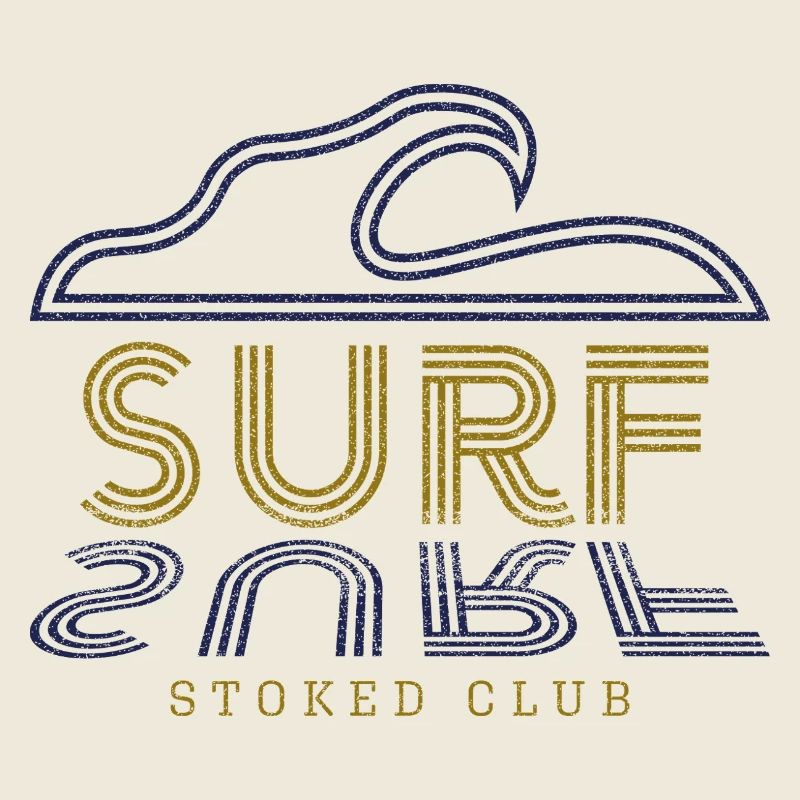 Surf Stoked Club - Surfing Wave