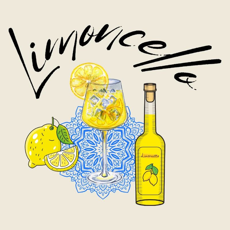 Limoncello – Liqueur de citron italienne méditerranéenne