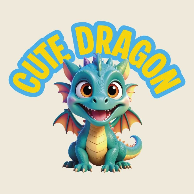 Niedlicher Drache