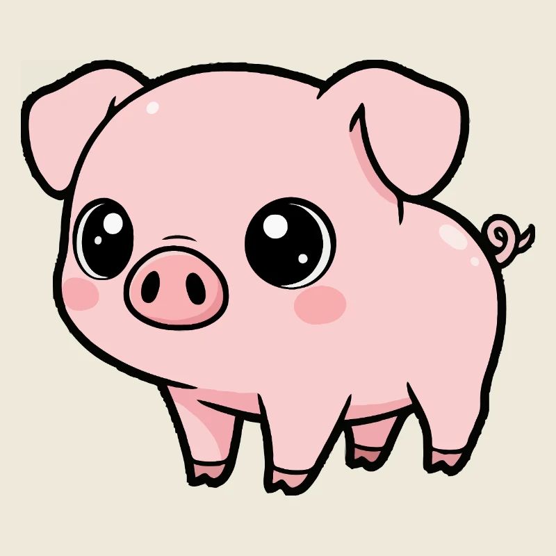 Cochon Kawaii Mignon