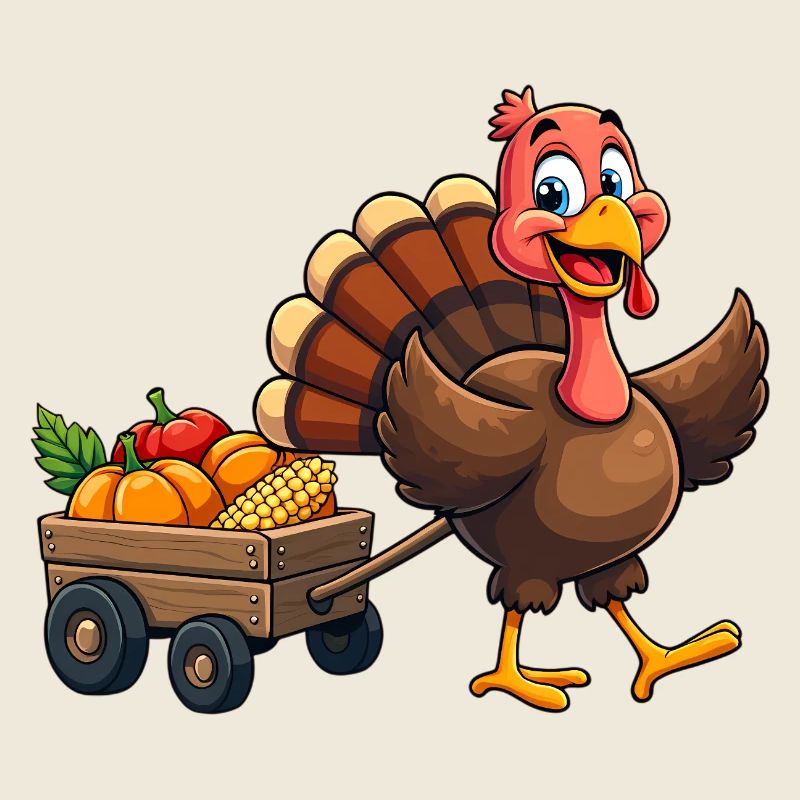 Thanksgiving Drôle Dinde de Thanksgiving