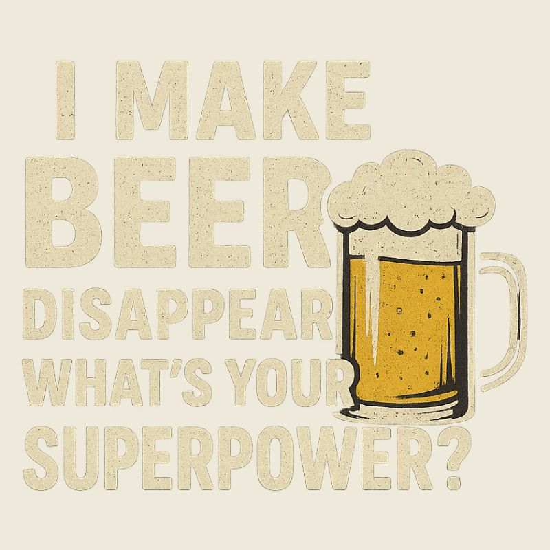 Beer disappears – your superpower?