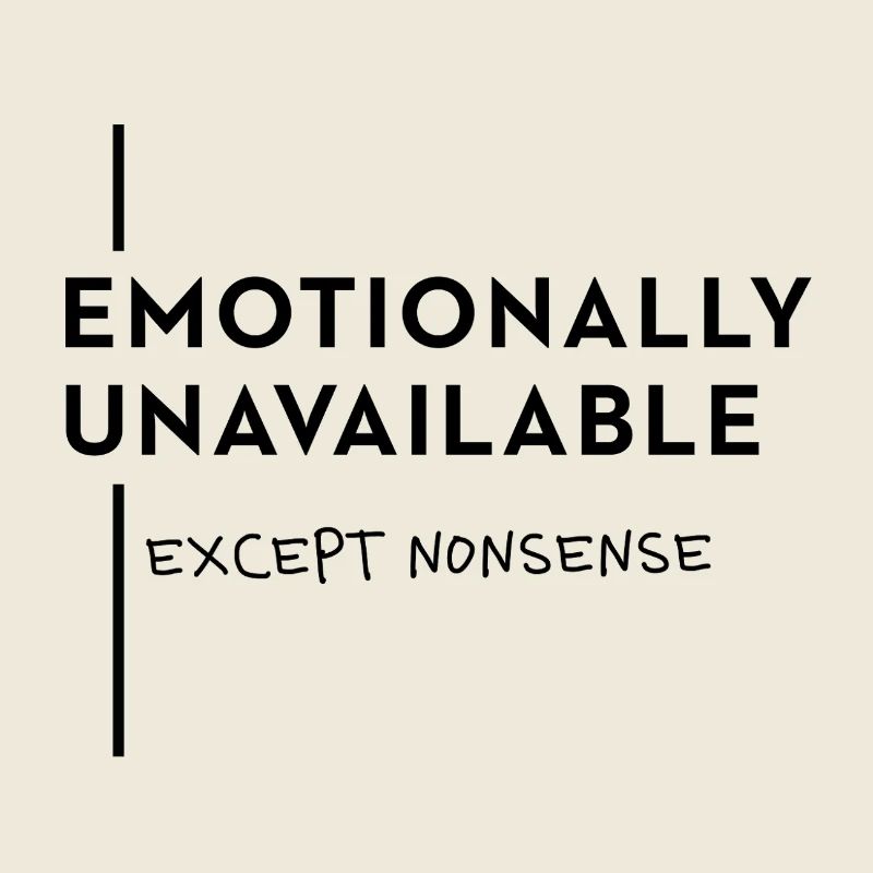 Émotionnellement indisponible – Mode Nonsense