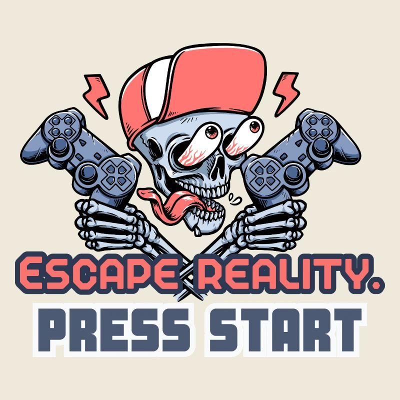 Évasion de la réalité | Appuyez sur Start Gaming Merch