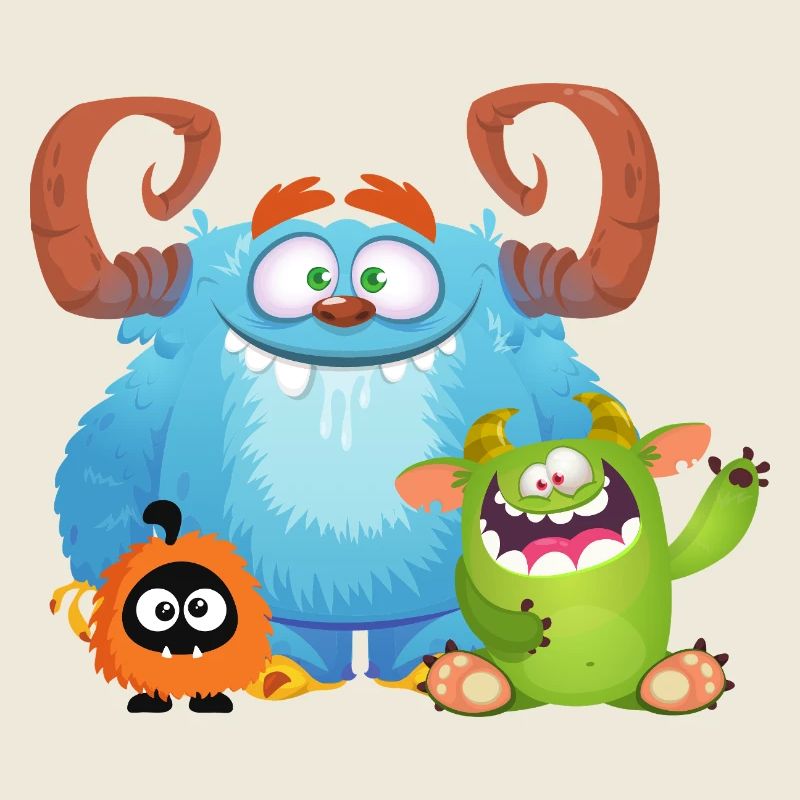 Monster Puschel mit Freunden