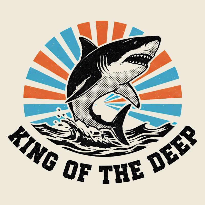 Shark King of the Deep Burst